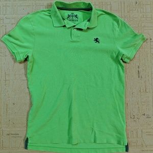 Express Pique Polo - Green